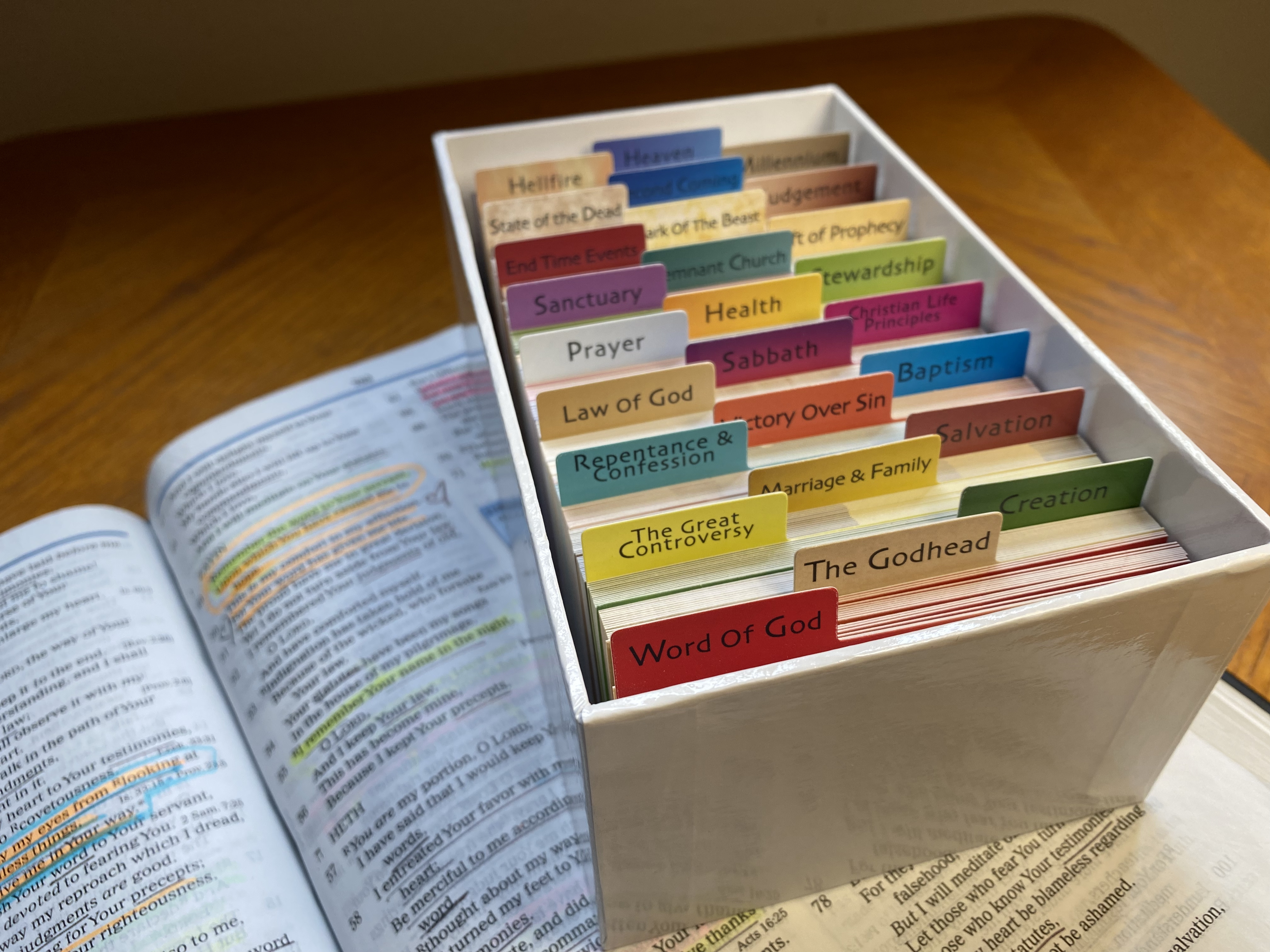 Scripture Memory Cards - Ready to Use!